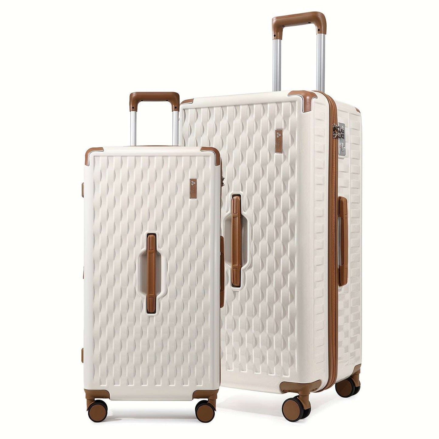 Somago Lightweight Hardside Luggage Set - 24 & 30 PC+ABS Suitcases with 4 Smooth-Wheel Spinners, TSA Lock 223 Luggage Somago OK•PhotoFineArt