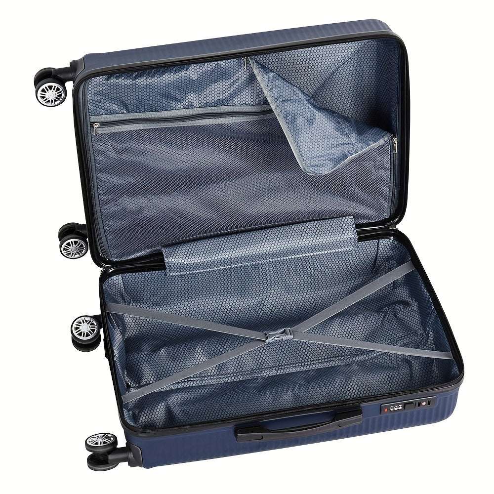 Travel Luggage Sets 3-Piece Suitcases With Wheels ABS Durable Hardside Luggage Sets TSA Lock, 20+24+28'' Suitcase 105 Luggage OK•PhotoFineArt OK•PhotoFineArt