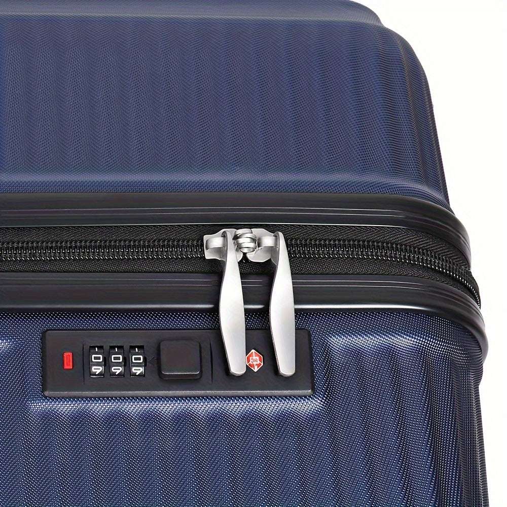 Travel Luggage Sets 3-Piece Suitcases With Wheels ABS Durable Hardside Luggage Sets TSA Lock, 20+24+28'' Suitcase 105 Luggage OK•PhotoFineArt OK•PhotoFineArt