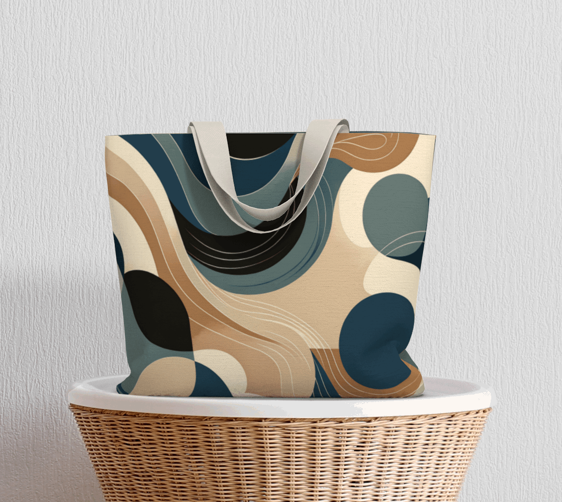Abstraction Large Tote bag