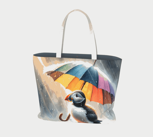 Birds Large Tote Bag - Stylish and Spacious Tote Bag