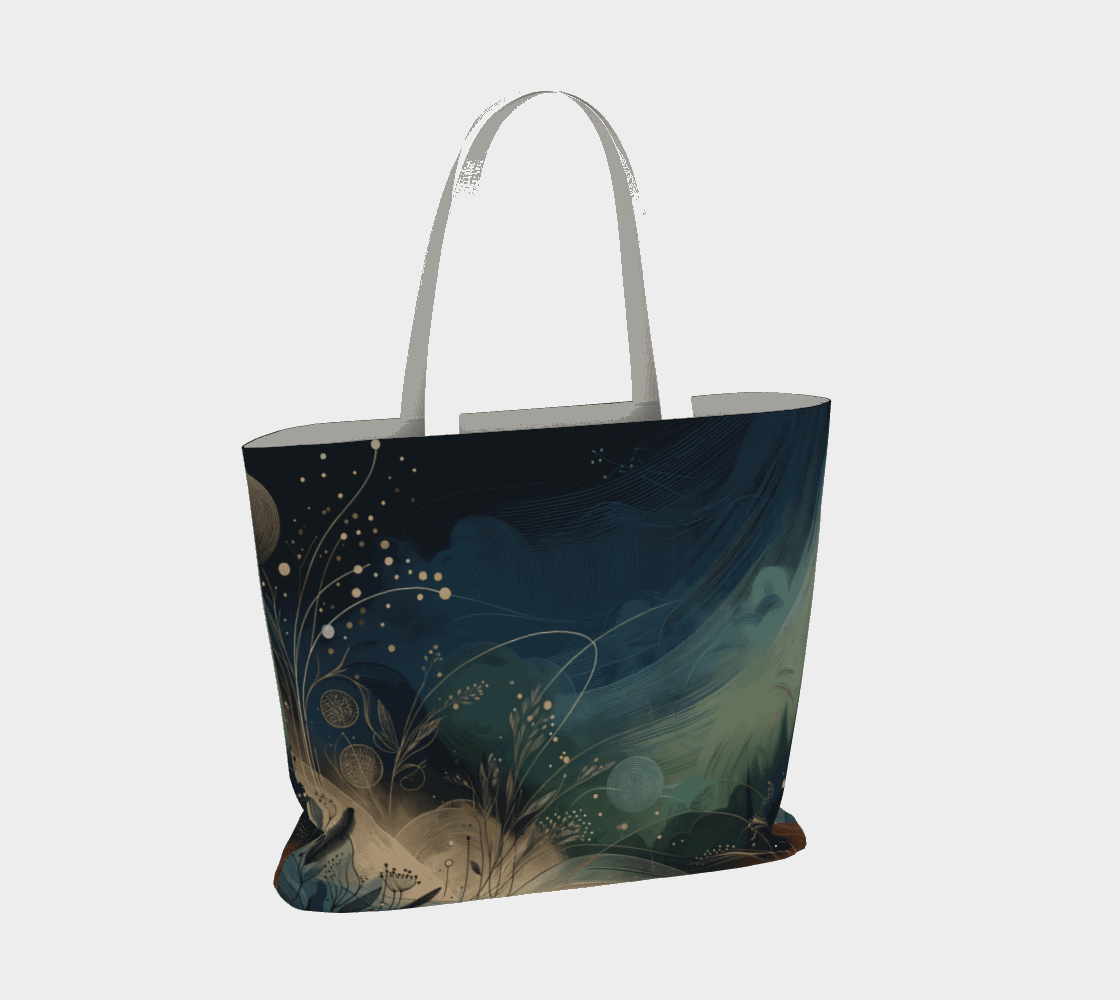 Big Art Tote Bag - Stylish and Spacious Carry-All Tote