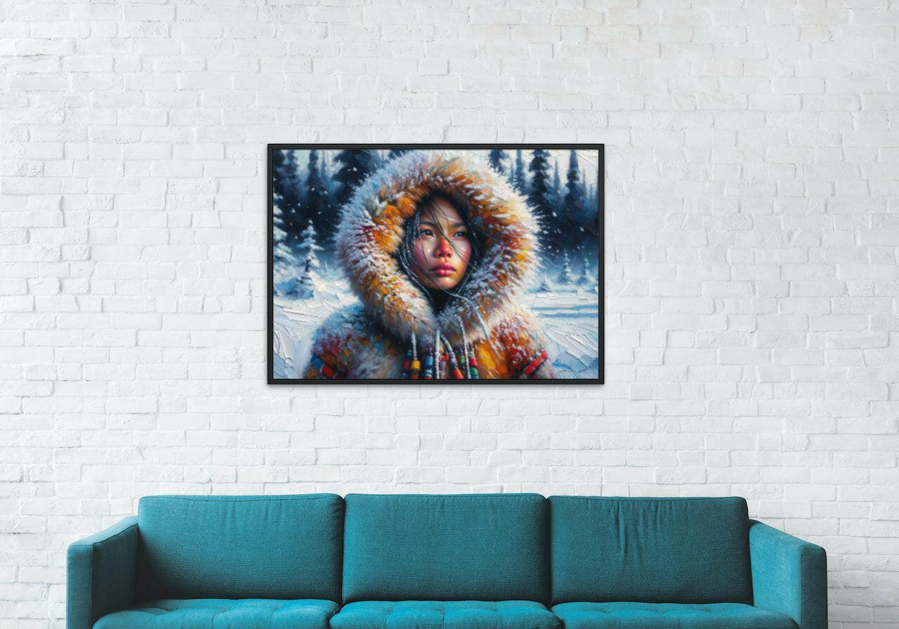 Canvas "Indigenous Woman" 30" x 20"