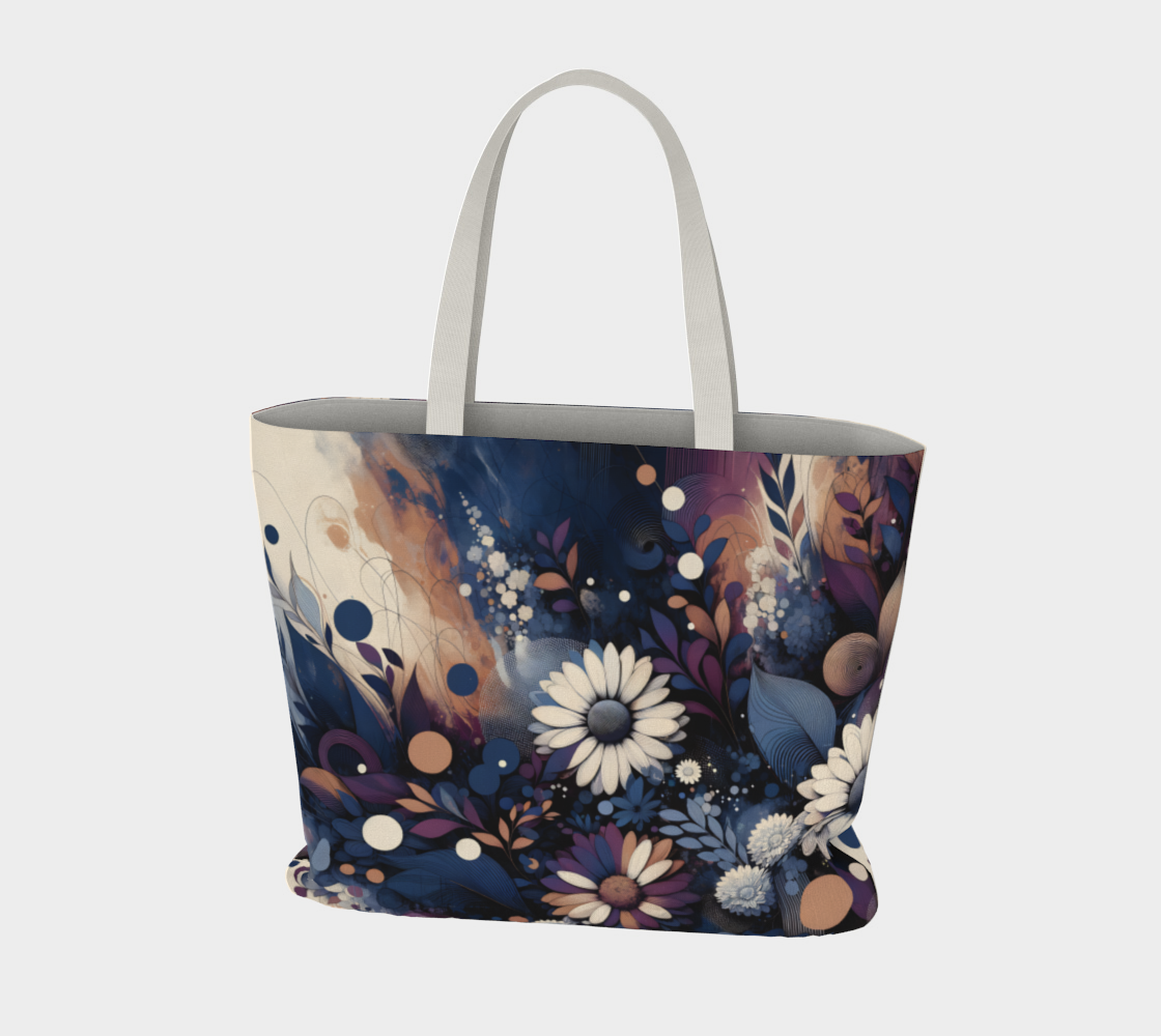 Flowers Large Tote bag