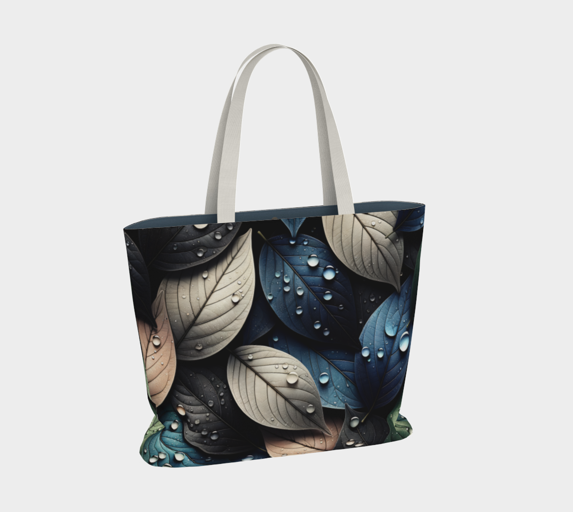 Leafs Large Tote Bag