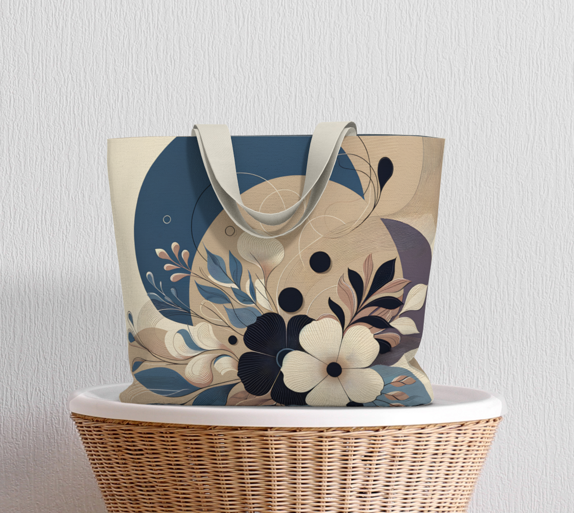 Flowers Large Tote bag