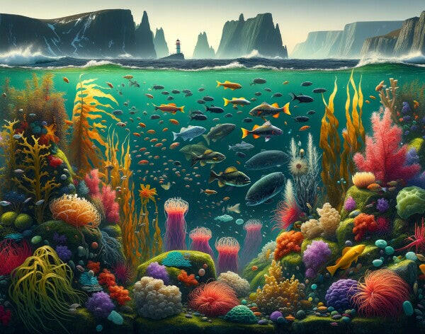 Puzzle "Ocean" art - 110 pcs 9.5x7.5 - 110 pieces