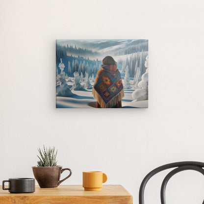 Canvas "Indigenous Woman" 16" x 12"