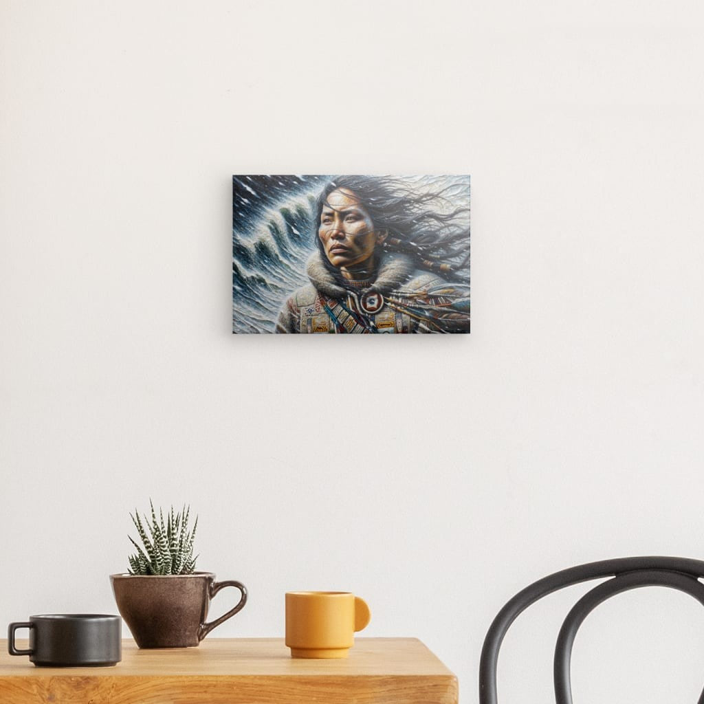 Canvas "Indigenous Woman" 12" x 8"