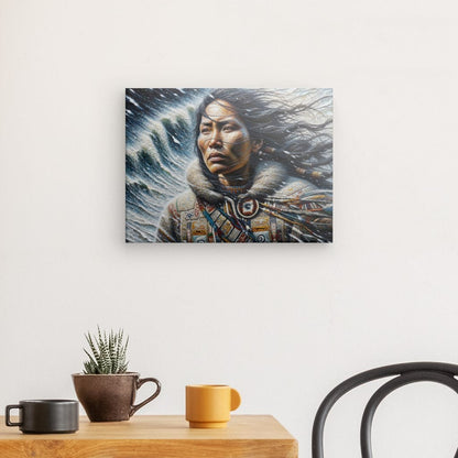 Canvas "Indigenous Woman" 16" x 12"