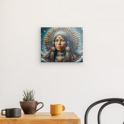 Canvas "Indigenous Woman" 12" x 10"