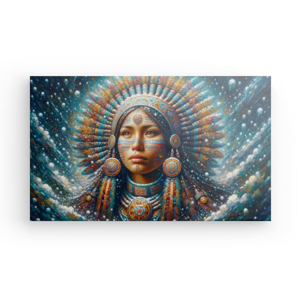 Canvas "Indigenous Woman"