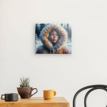 Canvas "Indigenous Woman" 12" x 10"