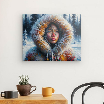 Canvas "Indigenous Woman" 20" x 16"