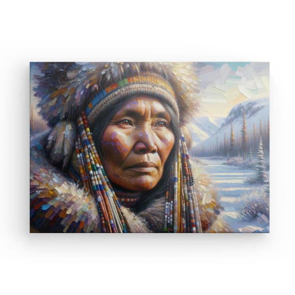 Canvas "Indigenous Woman"