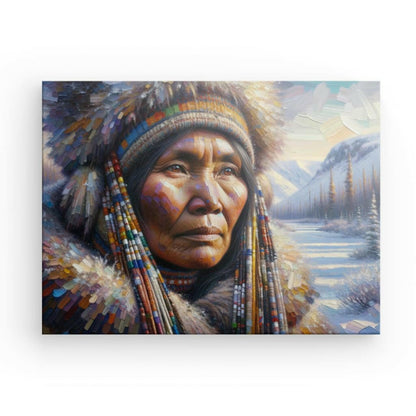 Canvas "Indigenous Woman"