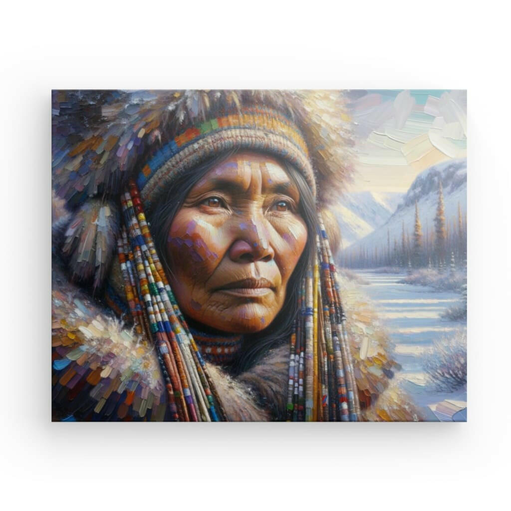 Canvas "Indigenous Woman"