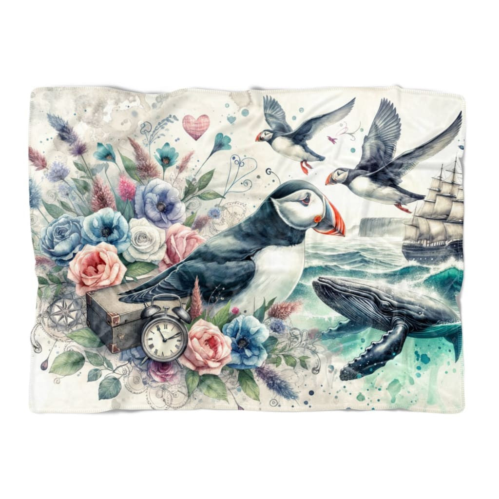 Blanket Premium "Atlantic Puffin"