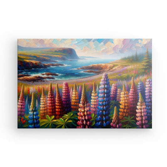 Canvas 1.5" Lupins
