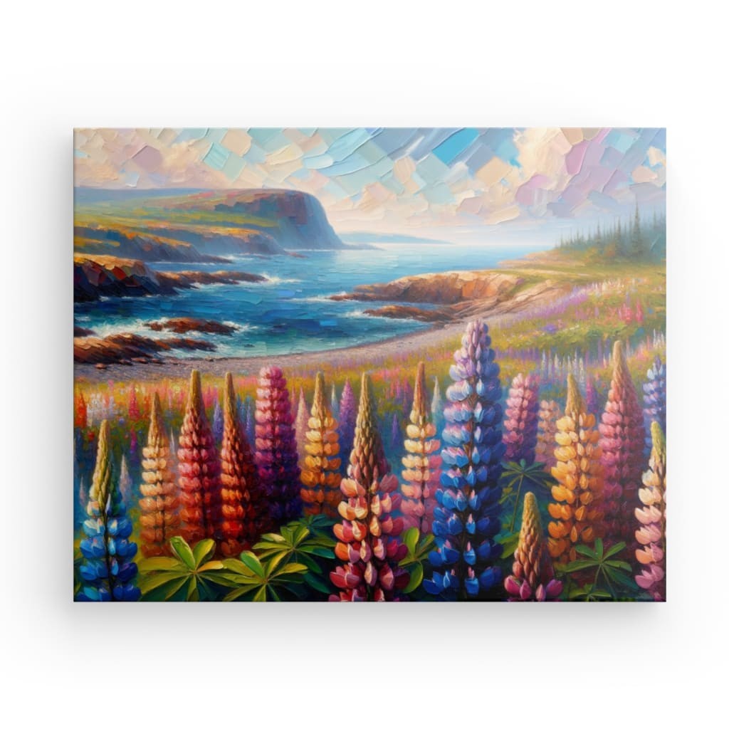 Canvas 1.5" Lupins