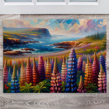 Rug "Lupins" 70x50 cm 20x28"