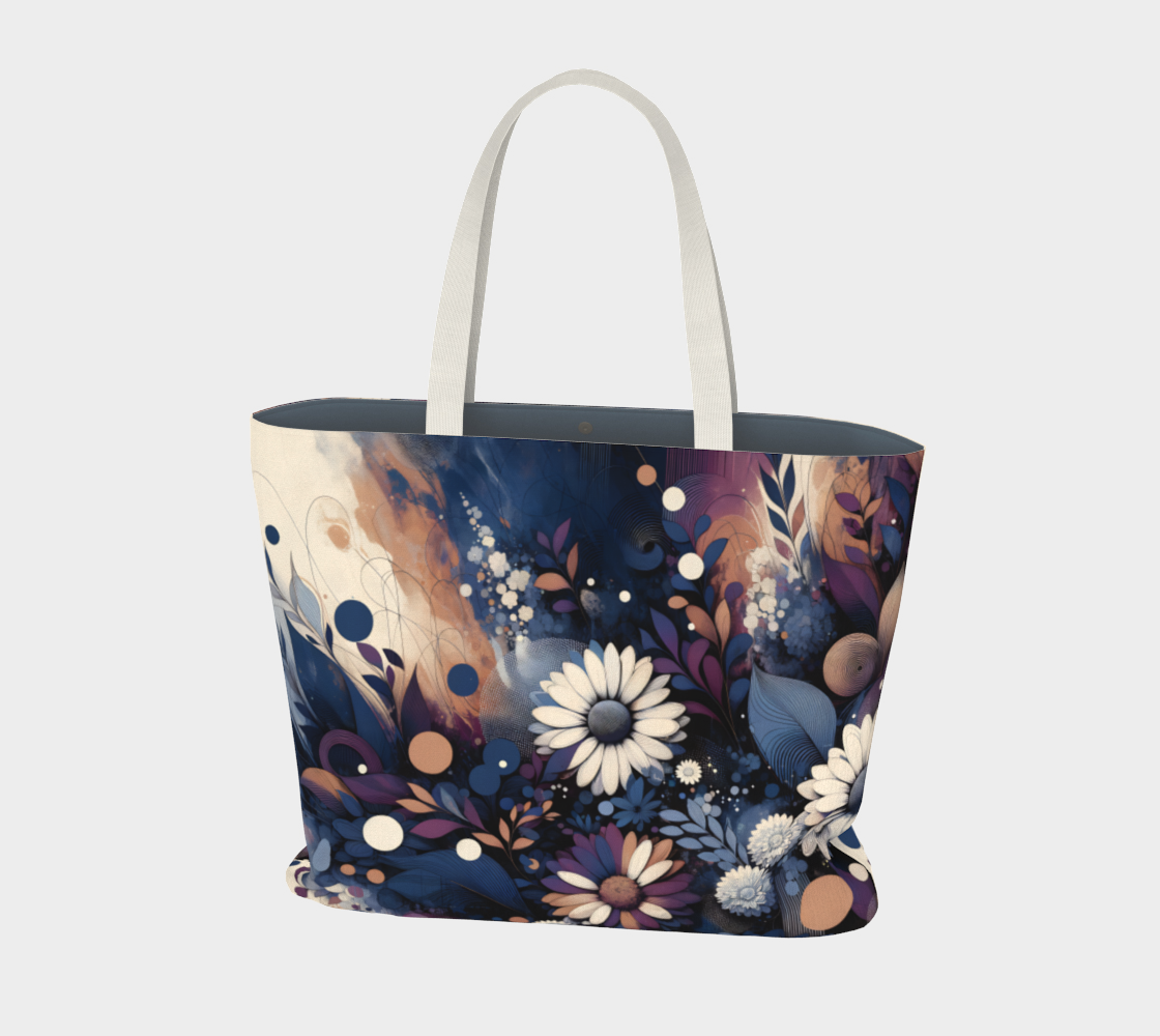 Flowers Large Tote bag