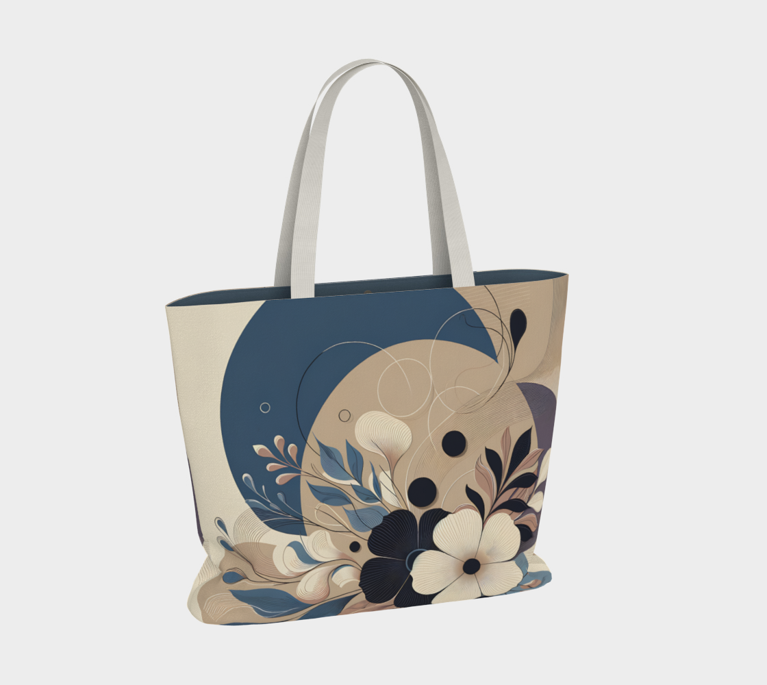 Flowers Large Tote bag