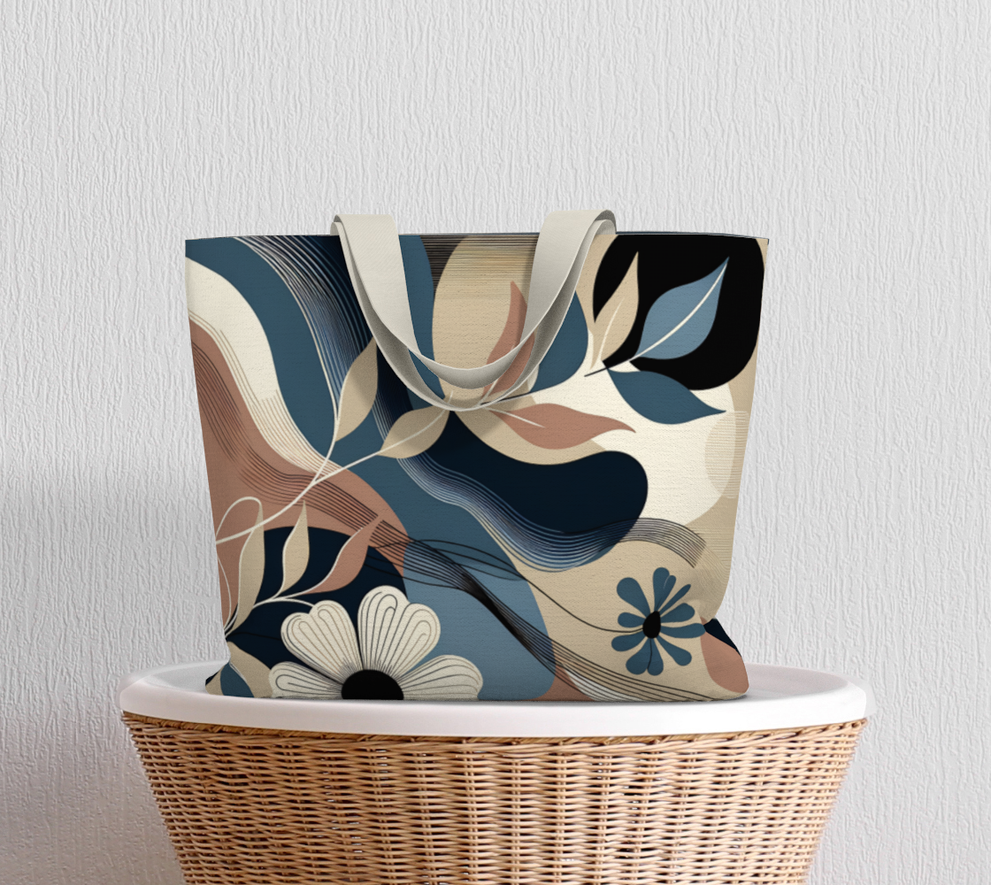 Flowers Large Tote bag